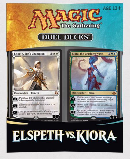 Announcing Duel Decks: Elspeth vs. Kiora | MAGIC: THE GATHERING