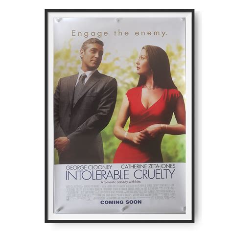 Intolerable Cruelty (2003) US One Sheet Poster - Cinema Poster Gallery