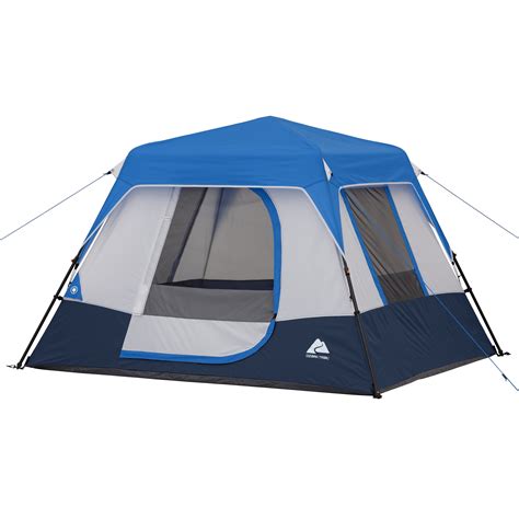 Ozark Trail 4-Person Instant Cabin Tent with LED Lighted Hub - Walmart.com