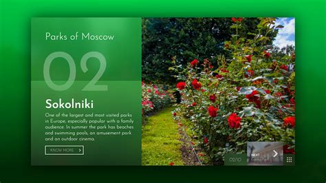 Parks of Moscow on Behance