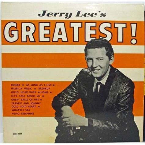 Jerry lee's greatest hits! by Jerry Lee Lewis, LP with bourville29 ...