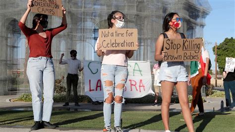 Photo: Abolish ICE protest in Coachella