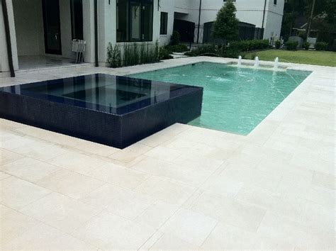 white limestone pool pavers Google Search | Limestone patio, Travertine pool, Limestone pavers