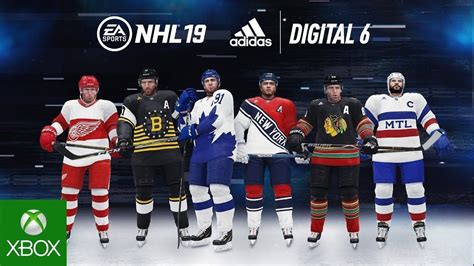 NHL 19 Original Six Adidas jerseys added to HUT, more | Stevivor