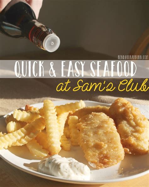 Quick & Easy Seafood at Sam's Club - Kendall Rayburn