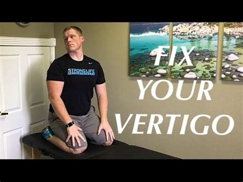 Vertigo Cure (BPPV) Self Treatment Video - YouTube