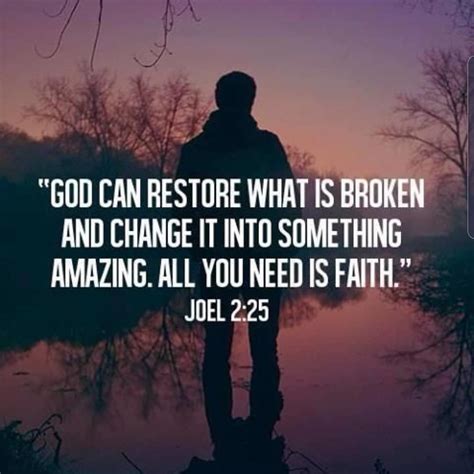 Joel 2:25 – God Can Restore What Is Broken - Bible Portal