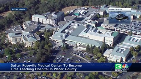 Sutter Roseville Medical Center to become first teaching hospital in Placer County - YouTube