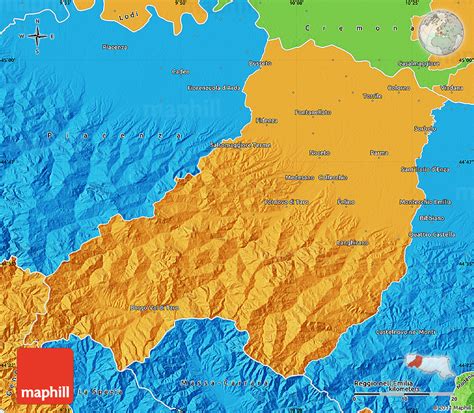 Political Map of Parma