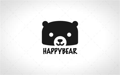 Cute Bear Head Logo For Sale Logos Online - Lobotz LTD