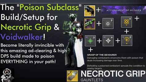 Destiny 2: The ULTIMATE Build to Make NECROTIC GRIP Your Whole Subclass in PvE! (Season of the ...