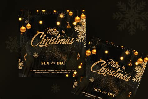 Christmas Celebration Instagram Banner » PixelFlyers