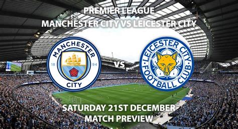 Manchester City vs Leicester City - Match Preview | Betalyst.com