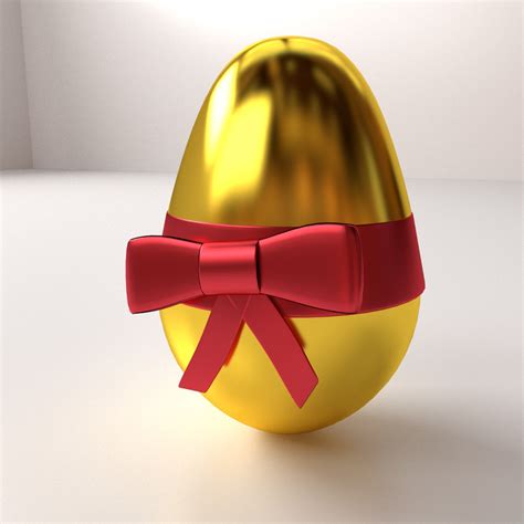 Easter Egg 3D model | CGTrader