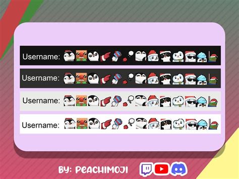 70 Christmas Twitch Emotes Memes Pepega New Year - Etsy