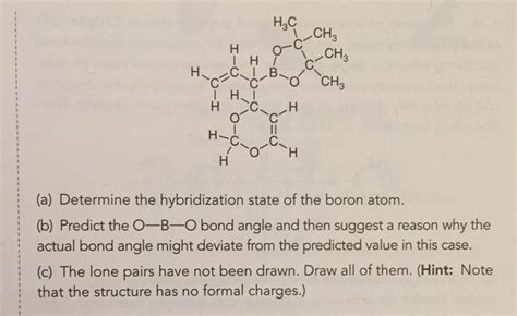 Solved Determine the hybridization state of the boron | Chegg.com