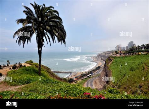 Beach, Miraflores, Lima, Peru Stock Photo - Alamy