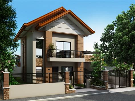 Two Story House Plans For Small Lots Philippines