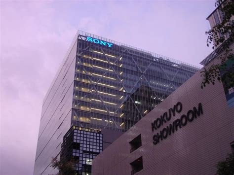 Sony headquarters | Sony, Technology world, Time photo