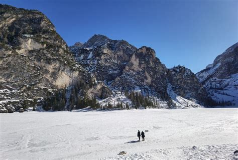 PRAGSER WILDSEE WINTER ⭐️️ Dolomiten im Schnee