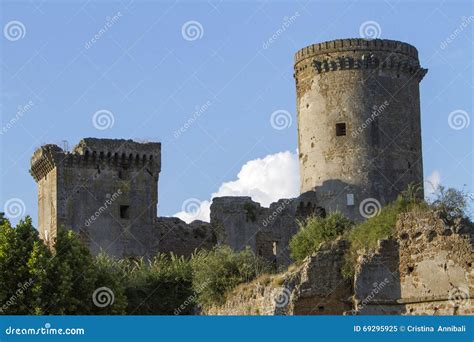 Castle of Borgia in Nepi in Italy Stock Image - Image of city, viterbo ...