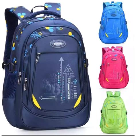 Jual tas sekolah anak laki-laki anak perempuan backpack sekolah anak tk sd smp sma | Shopee ...