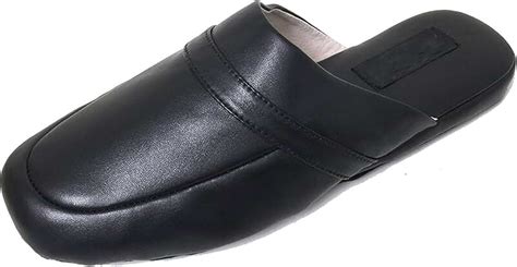 Amazon.com: leather sole slippers for men