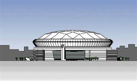 Chicago Bears Stadium Rendered Elevation | Randal Birkey