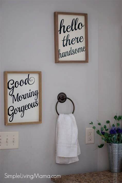 farmhouse-bathroom-signs - Simple Living Mama