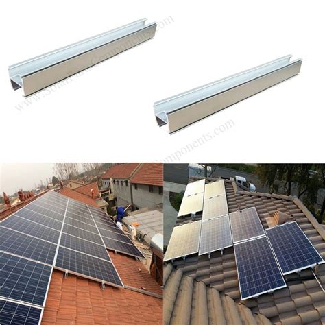 Solar Panel Mounting Rails SPC-R002H for PV module installation