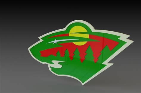 MN Wild Logo - SOLIDWORKS - 3D CAD model - GrabCAD