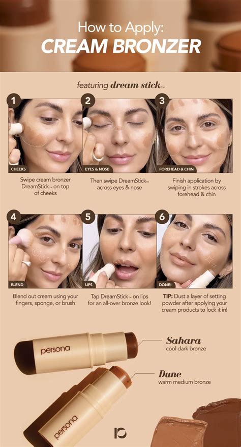 How to Apply: Cream Bronzer (ft. Dreamstick) | How to apply bronzer ...