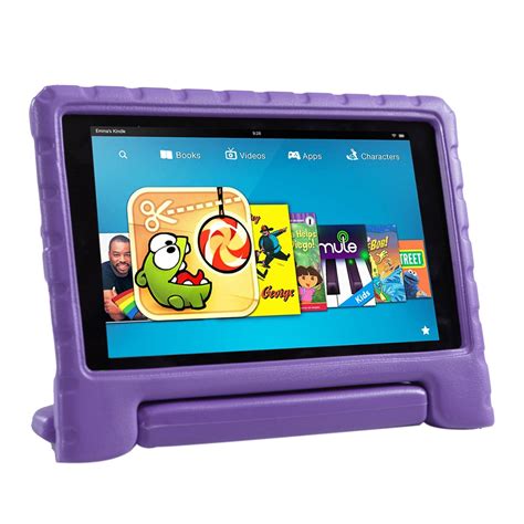 HDE Kids Case for 2016 Fire HD 8 Tablet Cover Lightweight Shock Proof 2-in-1 Handle Stand for ...