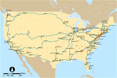 Amtrak Map Southern California | Printable Maps