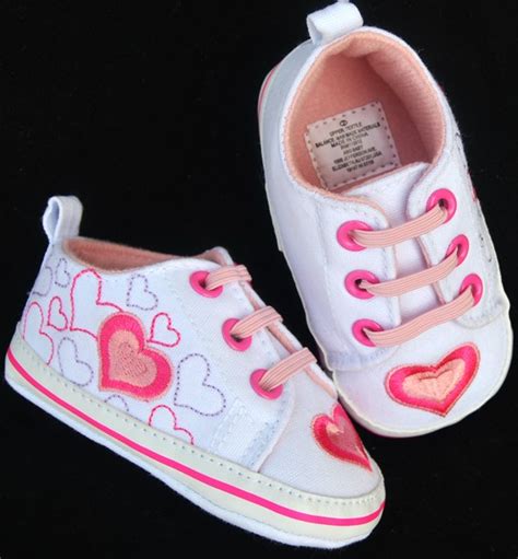 Kids Toddler Baby Girl Pink Tennis Shoes Size 2 3