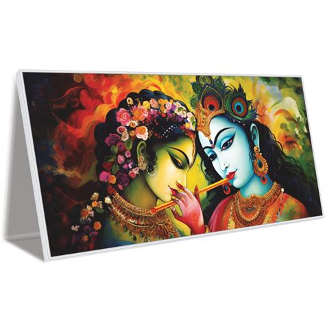 Radha Krishna Canvas Painting – CHITERA