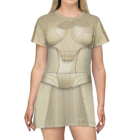 Thena Short Sleeve Dress, Eternals Costume – EasyCosplayCostumes