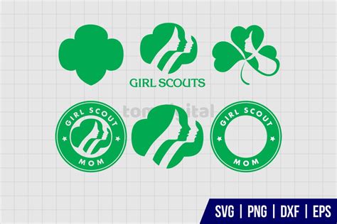 Girl Scout Logo SVG Bundle - Gravectory