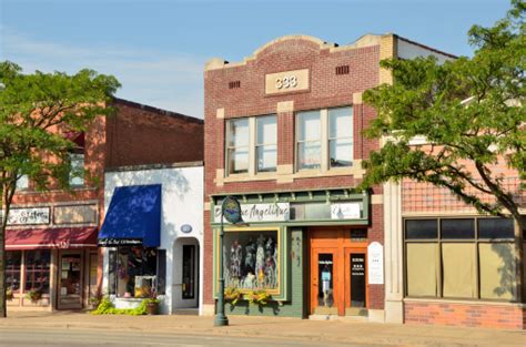 Downtown Rochester Michigan Stock Photo - Download Image Now - iStock