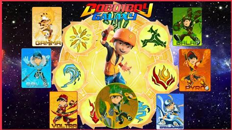 Boboiboy Kuasa Elemental Tahap Ke 1, 2, 3 | Boboiboy Galaxy Musim 2 - YouTube