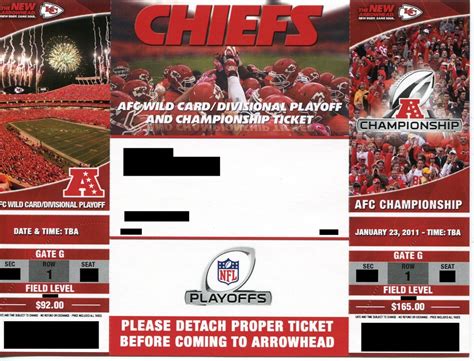 Your Kansas City Chiefs Playoff Tickets - Arrowhead Pride