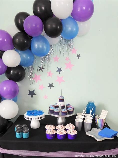 Host a Galaxy and Twinkling Star Themed Birthday Party for Kids