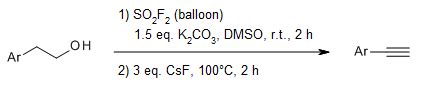 Terminal alkyne synthesis by C-C coupling