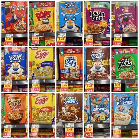 Kellogg's Cereal as low as $0.39 with Kroger Mega Event! - Kroger Krazy