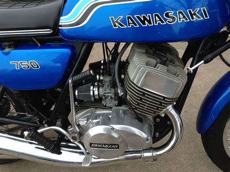 1972 Kawasaki H2 750 Triple Blue ... this is the Holy Grail of all Triples! | Kawasaki Triples ...