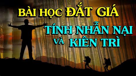 Bài học ĐẮT GIÁ về tính nhẫn nại và kiên trì - Thiền Đạo - YouTube