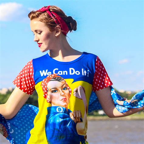 Rosie We Can Do It Ladies Top – National Archives Store