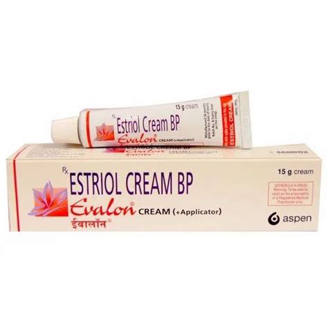 Allopathic Evalon Estriol Cream, Packaging Type: tube, 1 mg at Rs 462 in Nagpur