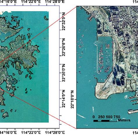 Map of Hong Kong Kowloon Peninsula. | Download Scientific Diagram