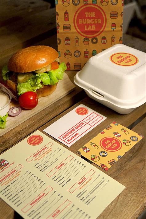 » THE BURGER LAB on Behance